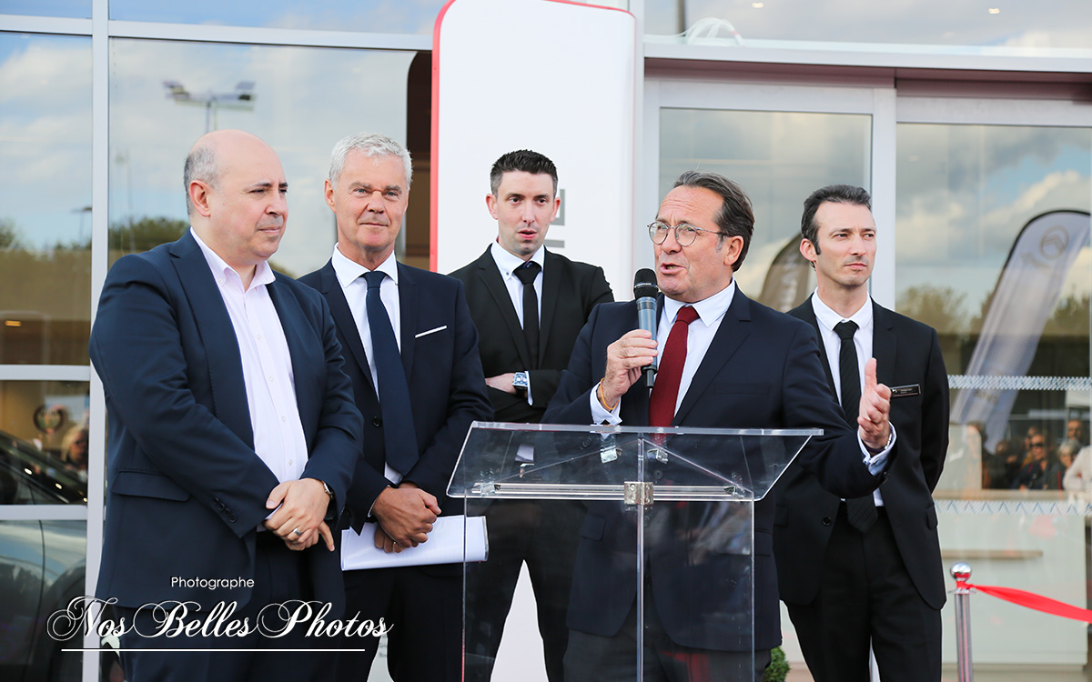 Photographe inauguration entreprise automobile Cannes
