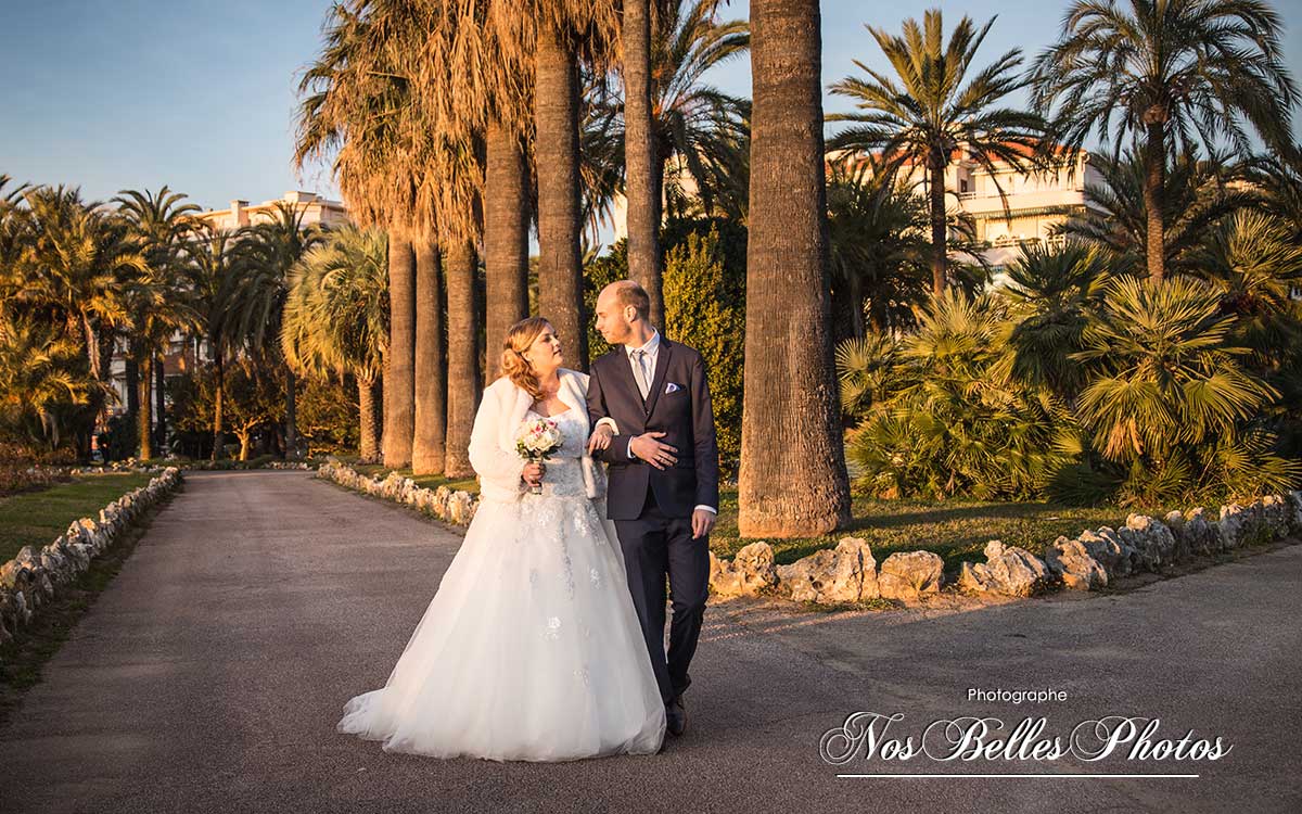 Photographe de mariage à Cannes Croisette en Alpes-Maritimes