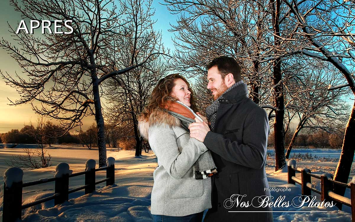 Montage photo couple