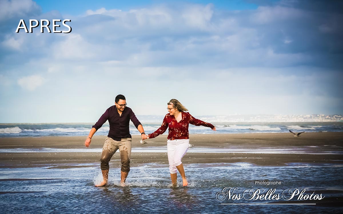 Retouche photo de couple Cannes