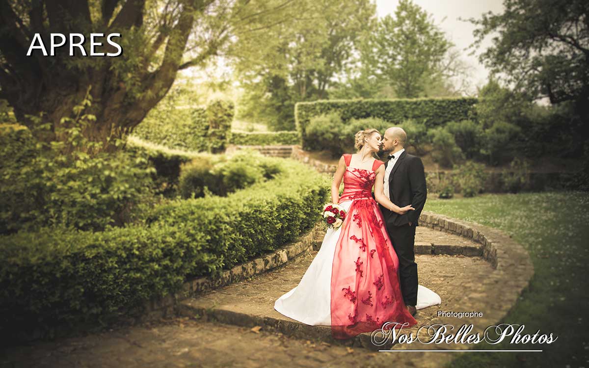 Retouche photo de mariage Vence