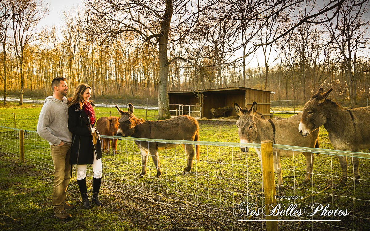 Shooting photo de couple extérieur