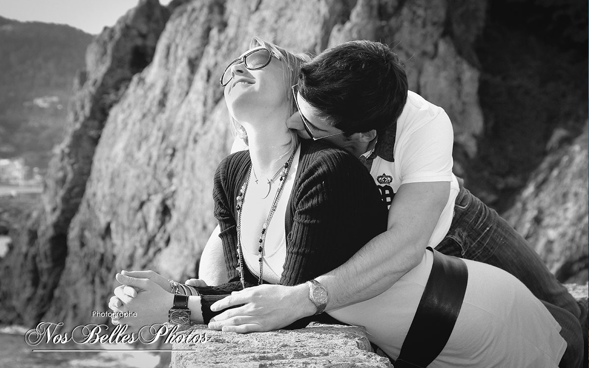 Séance photo de couple à Mandelieu-la- Napoule, shooting couple Mandelieu-la- Napoule