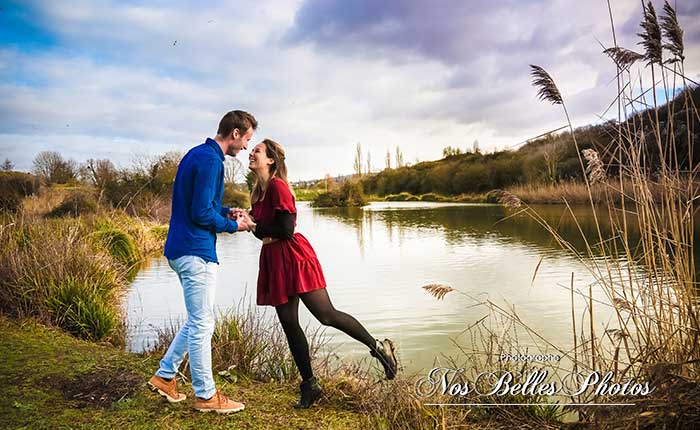 Photographe shooting couple Antibes, séance photo engagement Antibes